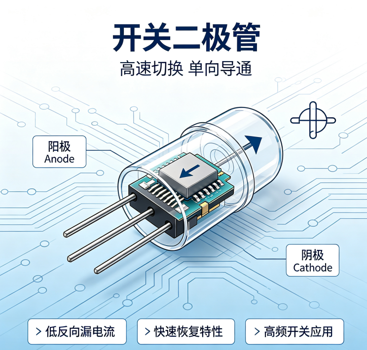 开关二极管到底是什么？为什么电子产品几乎都离不开它？